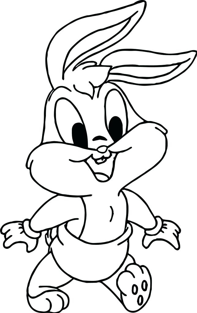 Cartoon Bunny Coloring Pages At GetColorings Free Printable 