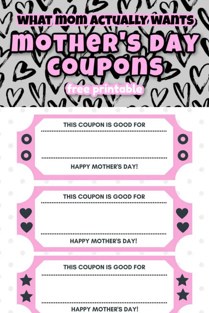 Free Printable Mother s Day Coupons My Home Based Life