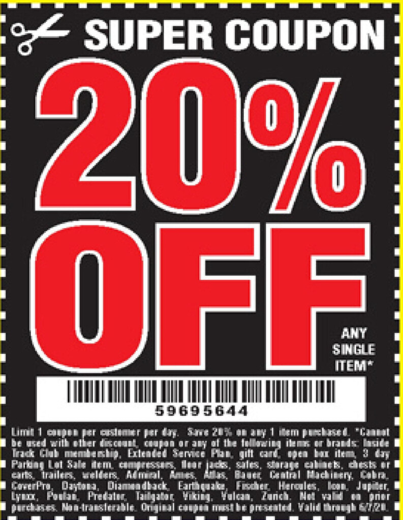 Harbor Freight Tools Coupon Database Free Coupons 25 Percent Off 