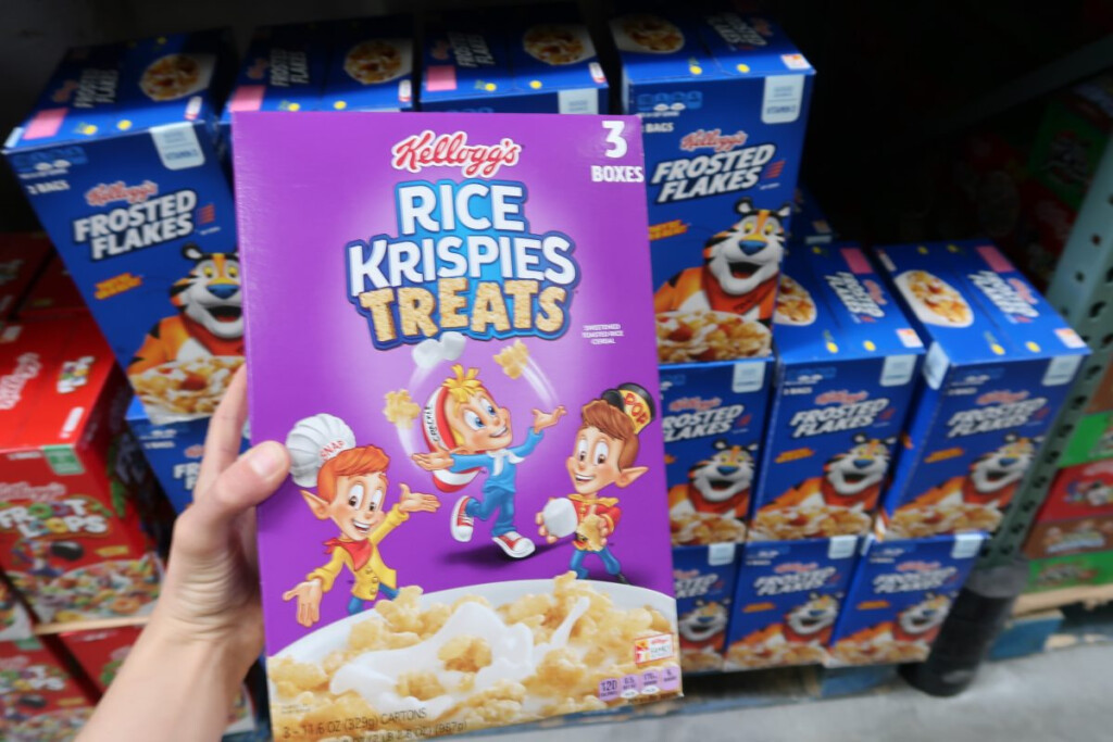  HOT 3 Kelloggs Rice Krispies TREATS Cereal ONLY 48 At BJs 