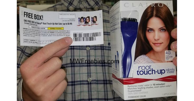 I Redeemed My Coupon For A FREE Box Of Clairol Root Touch Up