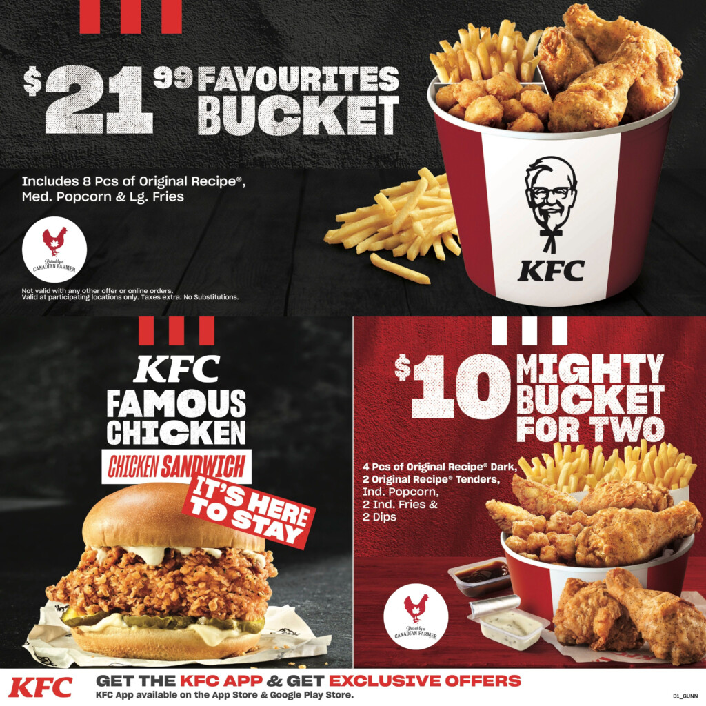 KFC Canada Coupons SK Lloydminster Until March 7 2021