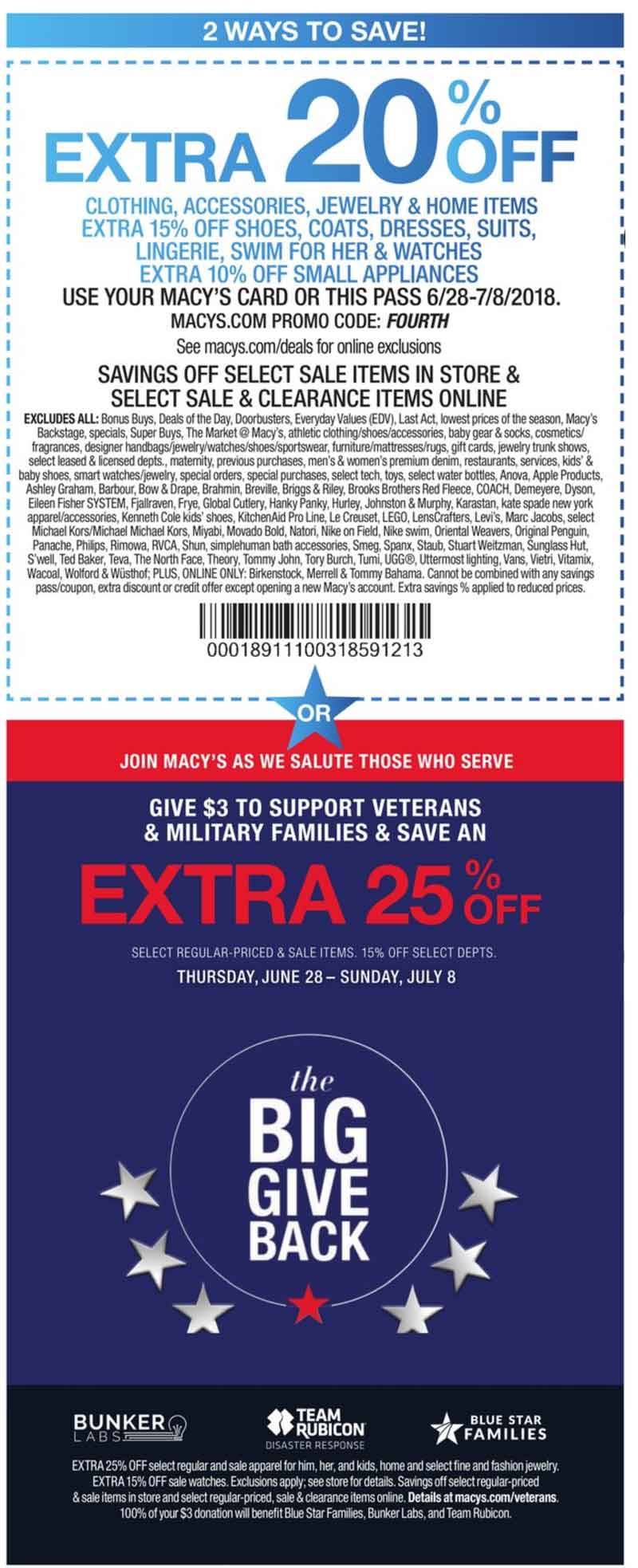 Macy's Coupons In Store Printable - FreePrintable.me
