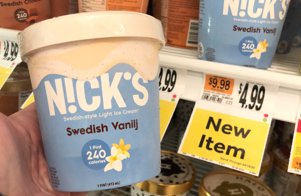 Nicks Ice Cream As Low As 0 49 At Stop Shop Living Rich With Coupons 