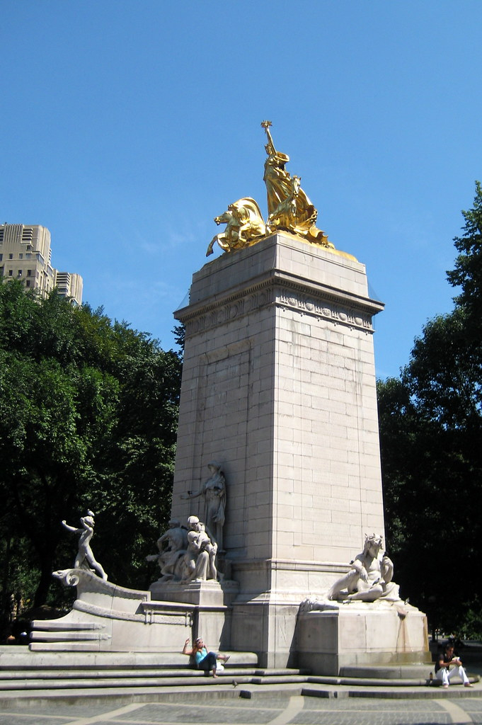 NYC Central Park Maine Monument The Maine Monument Scu Flickr